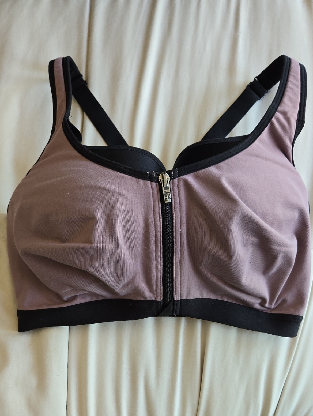 Victoria's Secret Sport High Impact Zip-Wrap Sports Bra 34 DDD